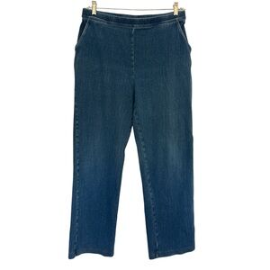 L.L. Bean Women's Straight Leg Blue Jeans
